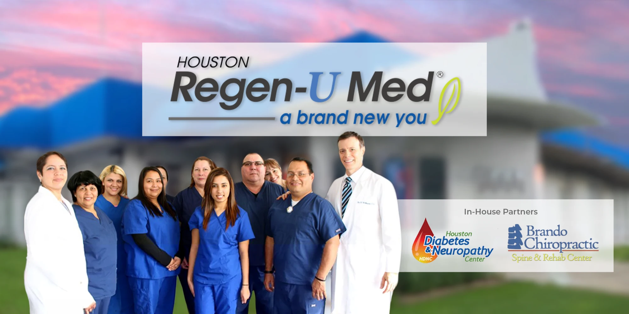 Regenerative Medicine Houston TX Ismael Diaz and Team Slider Centered Logo Mobile V2