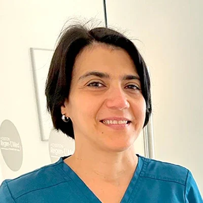 Regenerative Medicine Houston TX Yanet Meet the Team Headshot photo of nurse practitioner Yanet Delagado